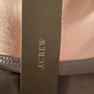 J. Crew Two-Tone One-Piece Swimsuit in Taupe and Blush